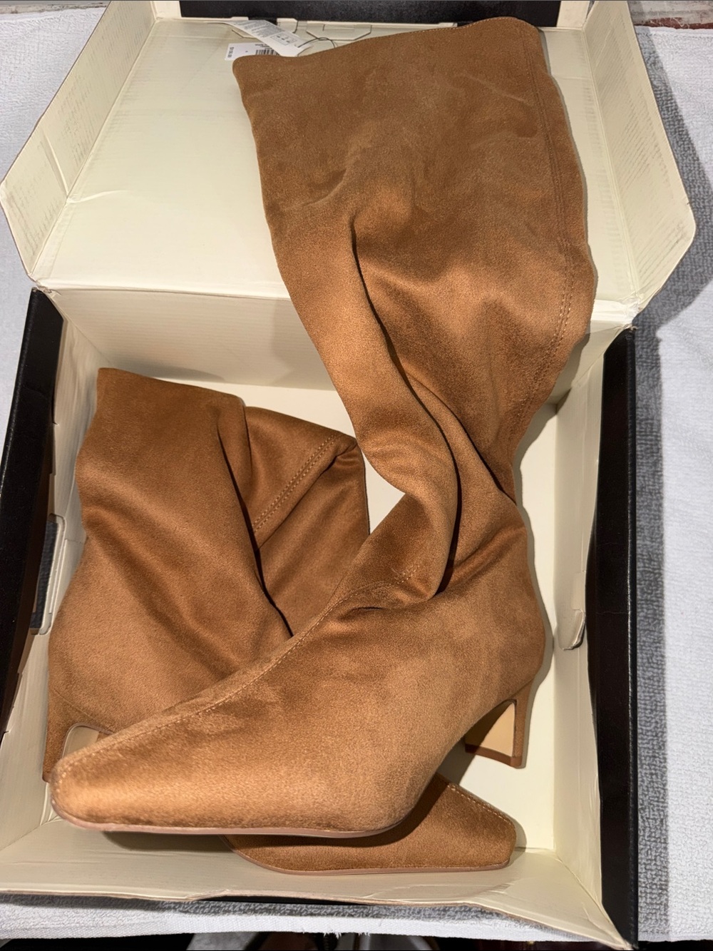 Banana Republic Chestnut Brown Over-the-Knee Suede Boots